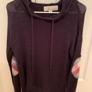 Long sleeve hooded sweater